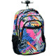 No Fear Tiger Witte Rugzak op Wielen 48 CM - Schooltas