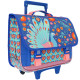 T-REX Dinosaur 41 CM Wheeled School Bag - Trolley