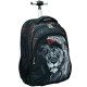 No Fear King of Jungle Lion Rugzak op Wielen 48 CM - Boekentas