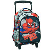 Spiderman Wall 30 CM Trolley Kindergarten Zaino con Ruote