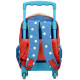 Spiderman Wall 30 CM Trolley Kindergarten Wheeled Backpack