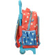 Spiderman Wall 30 CM Trolley Kindergarten Wheeled Backpack