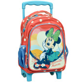 Spiderman Wall 30 CM Trolley Kindergarten Wheeled Backpack