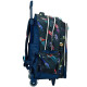 Minnie Flowers 46 CM Trolley Wheeled Backpack Premium