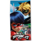 Serviette Miraculous Ladybug 70 x 140 cm - Couverture Miraculous