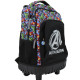 Sac à dos à roulettes Avengers 43 CM Trolley