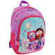 Sac à dos maternelle Gabby's Dollhouse Disco 38 CM