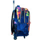 Cars Flash McQueen Lightning 46 CM Trolley Premium Wheeled Backpack