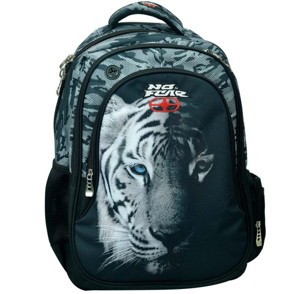 Sac à dos No Fear Tigre blanc 43 CM - 2 Cpt