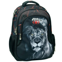 Backpack No Fear Lion 43 CM - 2 Cpt