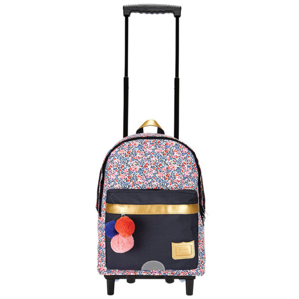 Backpack with wheels Tann's 44 CM Trolley - Les Fantaisies - Collection 2024