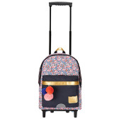 Backpack with wheels Tann's 44 CM Trolley - Les Fantaisies - Collection 2024