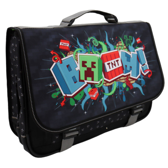 Cartable Minecraft TNT 41 CM Haut de gamme