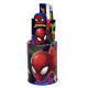 Set scolaire pot à crayons Spiderman Next Level