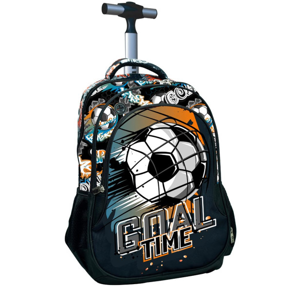 Sac à dos à roulettes Goal Time 48 CM - Cartable