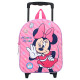 Minnie Mouse Fashion 3D Rucksack mit Rollen 32 CM - Kindergarten