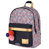 Backpack Tann's L 42 CM - 2 Cpt - Les Fantaisies - ANTONIA - Collection 2024