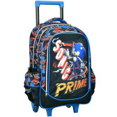 Sac à dos à roulettes Sonic Prime 46 CM Trolley Haut de Gamme