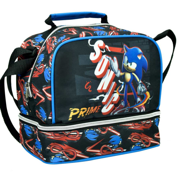 Sac goûter Sonic Prime 21 CM - sac déjeuner