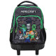 Minecraft Mochila con ruedas 43 CM 2 Cpt