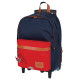 Backpack with wheels Tann's 44 CM Trolley - Les Fantaisies - Collection 2024