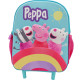 Sac à dos à roulettes Peppa Pig Sunny 3D 36 CM Trolley Maternelle