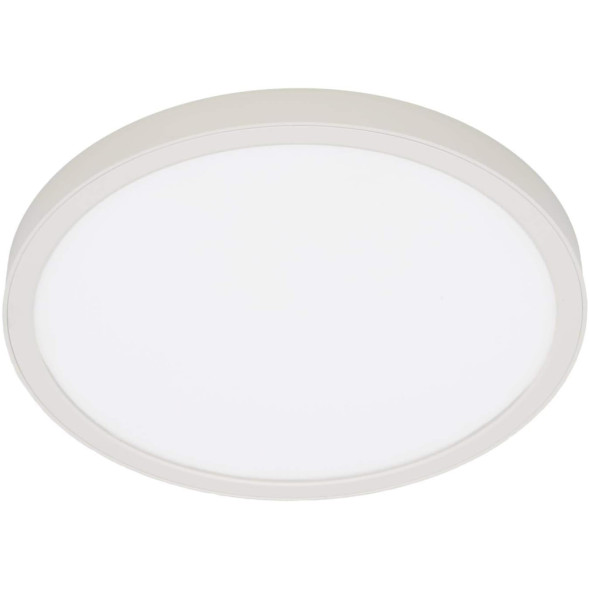 INSPIRE - Spot LED encastrable plat MANOA - Ø 12,3cm - 1000LM - 3000K / 4000K - IP44-6,7W - Blanc