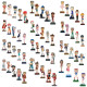 Collezione di 54 figure da spettacolo di Betty Boop