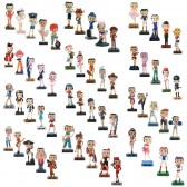 Colección de 54 figuras de Betty Boop Show