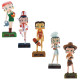Colección de 54 figuras de Betty Boop Show