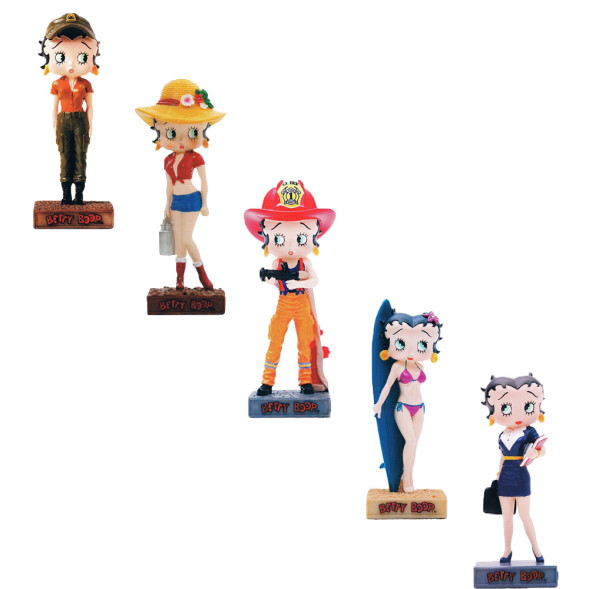 Set of 10 Betty Boop Collection Betty Boop Show Figures - Series (1-14)