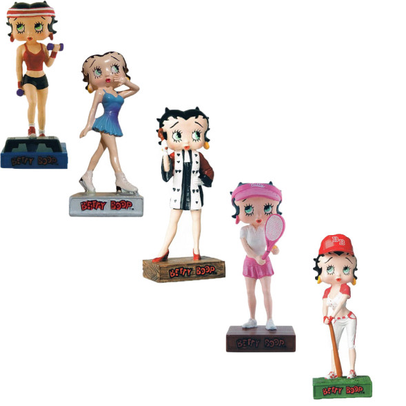 Set di 10 figure da esposizione Betty Boop Collection Betty Boop - Serie (15-26)