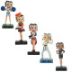 Set de 10 figuras Betty Boop Show de la colección Betty Boop - Serie (27-36)