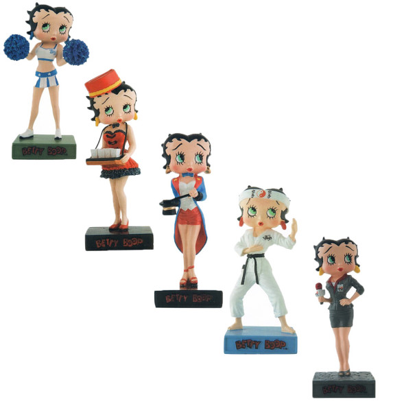 Set mit 10 Betty Boop Kollektion Betty Boop Showfiguren - Serie (27-36)