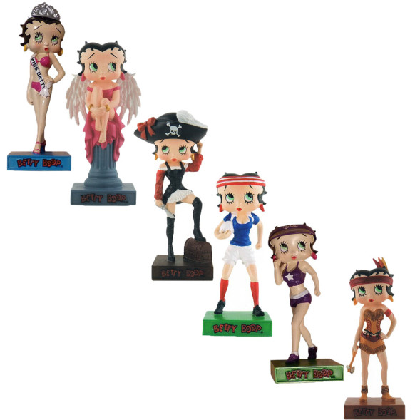 Set van 10 Betty Boop Collectie Betty Boop Show Figuren - Serie (37-46)