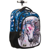 Rolling backpack for school Back Me Up! Licorne Stars 48 CM - Children's schoolbag