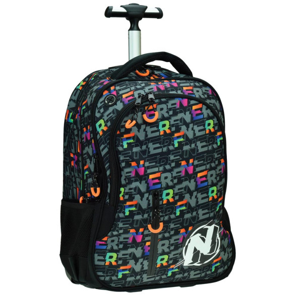 No Fear Tiger Weißer Rollrucksack 48 CM - Schulranzen