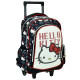 Sac à dos à roulettes Hello Kitty Strass 46 CM Trolley Haut de Gamme