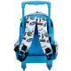 Hot Wheels Flame Runner 30 CM Trolley Mochila con ruedas para jardín de infantes