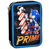 Trousse garnie Sonic Prime Time 18 CM - 2 cpt