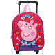 Peppa Pig Friends 3D Rucksack auf Rollen 32 CM Kindergarten