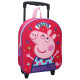 Peppa Pig Friends 3D Zaino con Ruote 32 CM Scuola Materna