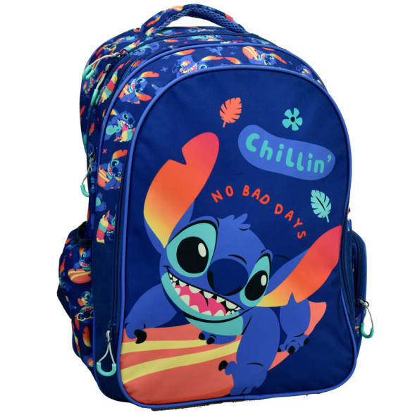 Sac à dos Stitch Chill 43 CM - 2 Cpt