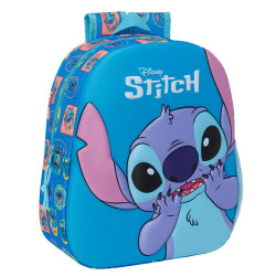 Sac à dos Stitch 3D Maternelle - 33 CM - Haut de Gamme