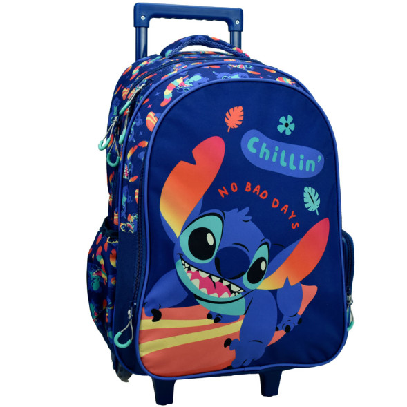 Sac à dos à roulettes Stitch Chill 46 CM Trolley Haut de Gamme