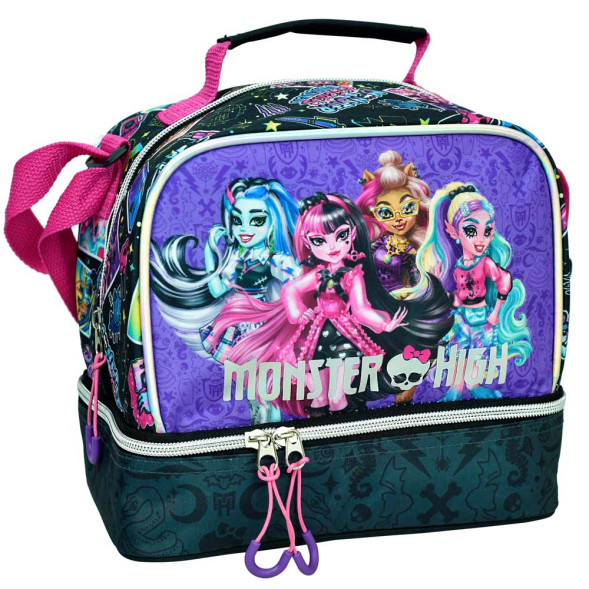 Sac goûter Monster High 21 CM - sac déjeuner