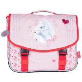 Cartable Bella Sara 38 CM Haut de gamme Cheval Blanc