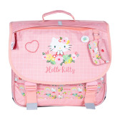 Scuola borsa Hello Kitty rosa fascia alta 38 CM