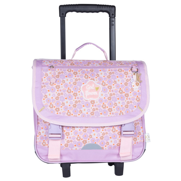 Cartable a roulettes KIP GIRL 38 CM