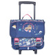 Satchel con ruedas Harry Potter Hogwarts Azul 38 CM